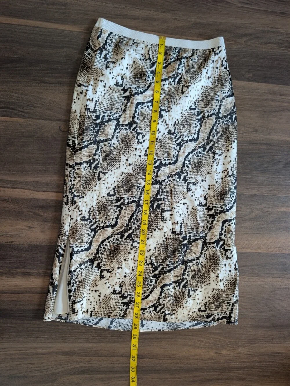 Cami NYC Silk Snake Skirt